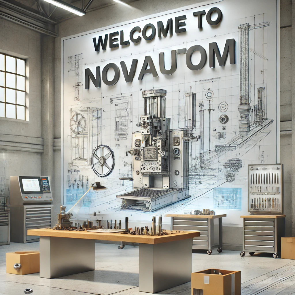 Atelier de montage de composants industriels